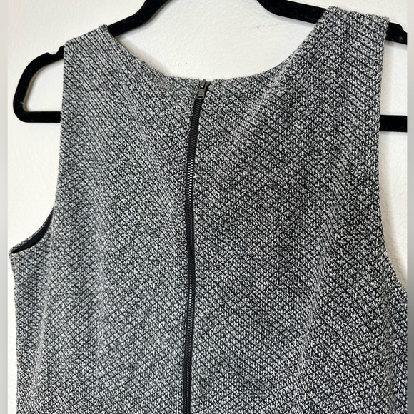 Loft Gray Business Formfitting Ruffle Bottom Dress - - Picture 4 of 10